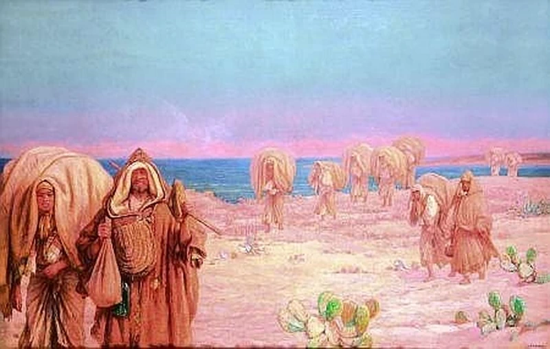 Sulla strada verso il mercato di Tangeri